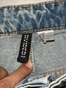 H&amp;M Womens Blue Wash Denim Jeans