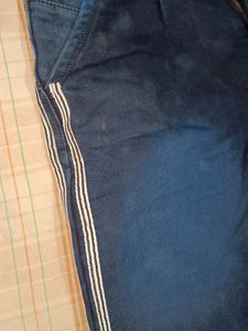 Stylish Side Strip New Jeans With Tag