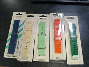 Watch Bands - Blue, Cream, Green, Orange