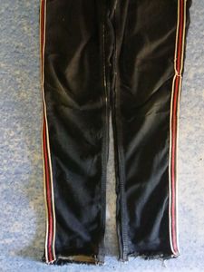 Black Jeans with Side Stripe