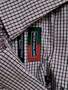Peter England Checkered Shirt