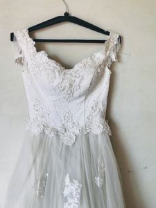 Corset Style Fluffy  Wedding Bridal Goen