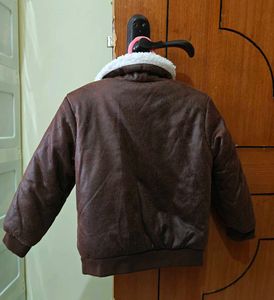 Aviator Jacket with Sherpa Collar