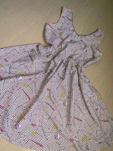 Chic Printed A-Line Dress