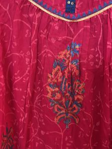 Beautiful Pink dress with Embellishments