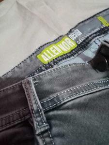 Grey Washed Denim Jeans