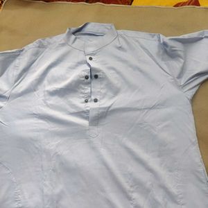 Men's Light Blue Kurta Set