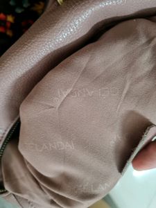 Lilac Satchel leather bag