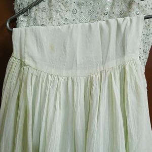 Light Green sharara choli Set