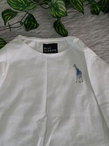 Off-White Printed T-Shirt (Girl's)