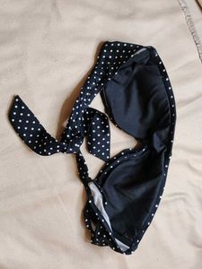 Polka Dot Bra Top strapless