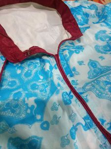 sky blue gown