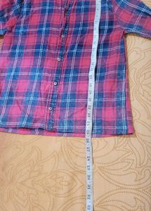 ZARA Unisex Plaid Flannel Shirt