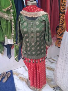 brand new kurta dhoti set never used with duppata