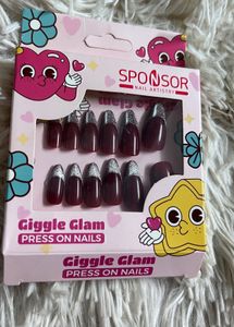 Giggle Glam Press On Nails