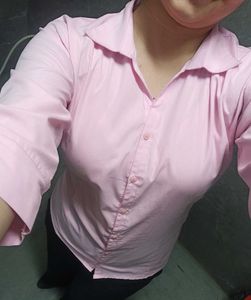 Pink Formal shirt For womens