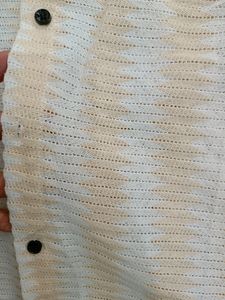 Crop Net shirt