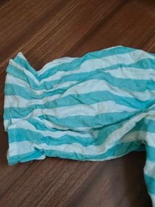Striped Boho Off-Shoulder Top