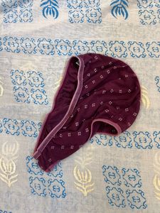 Maroon Floral Print Panties