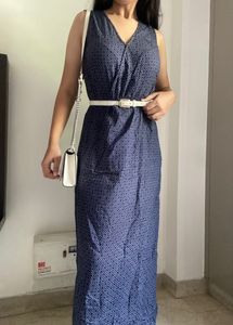Branded Sleeveless Dress