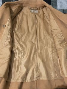 Classic Tan Peacoat