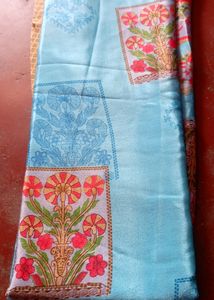 Crepe saree new one.. grab it for very low rate..