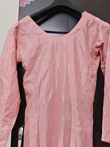Pink Silk Kurta