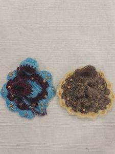 Handmade Woollen Laddu Gopal Dresses combo of 2