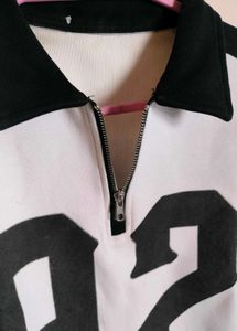 Retro "92" Zip-Up Sweatshirt