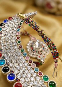 Royal Multicolor Bridal Set 4pc