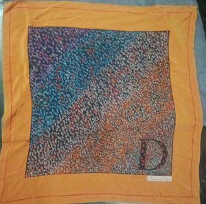 Vintage Christian Dior Silk Scarf