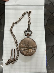 ANTIQUE MECCA MASJID Pocket Watch NOT WORKING