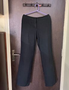 Zara brand Classic Black straight Trousers