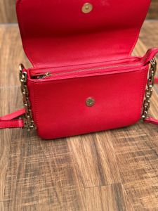 The Bold Red Statement Michael Kors Dupe Purse