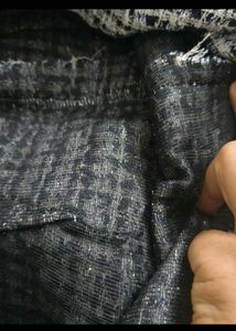 Tweed Mini Skirt   And Shirt (2 Item Set)