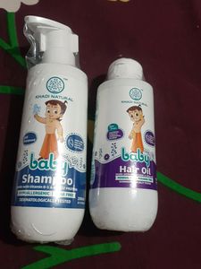 Khadi Natural Baby Shampoo and Oil Combo