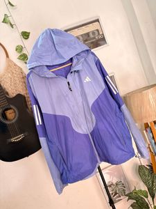 Adidas Colorblock Hooded Windbreaker