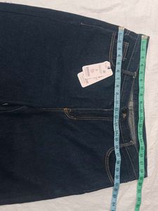 Wide Leg Denim Jeans - New with Tags