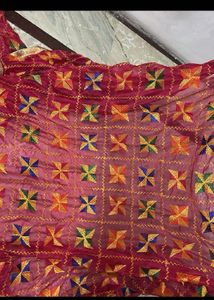 Embroidered Dupatta ,shirt, net chunni