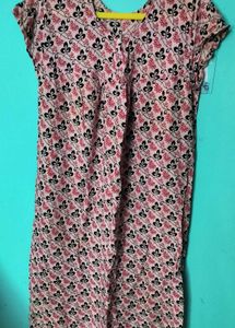 Comfortable Printed Nightgown