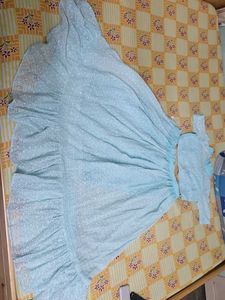 Beautiful Light Blue Lehenga Choli