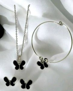 Butterfly Jewellery Set combo