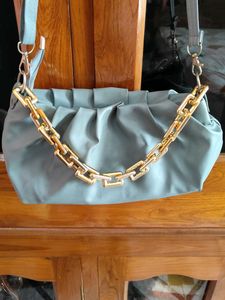 Cute gray sling bag for women