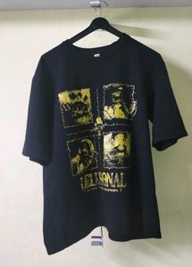 Black "Delusional" Graphic T-Shirt