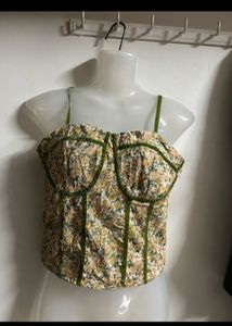Floral Corset Top