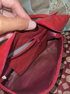 Chic Red Handbag