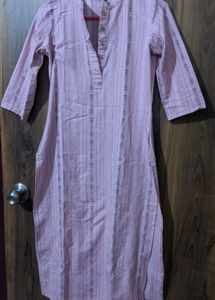 Pink Kurta Set
