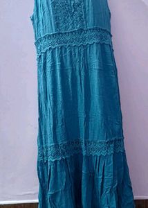 new unused xl Blue Maxi Dress
