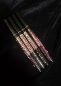 Combo Of 4 Waterproof Eyeliner Pencil