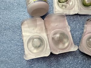 lens 3 pair with solution and case